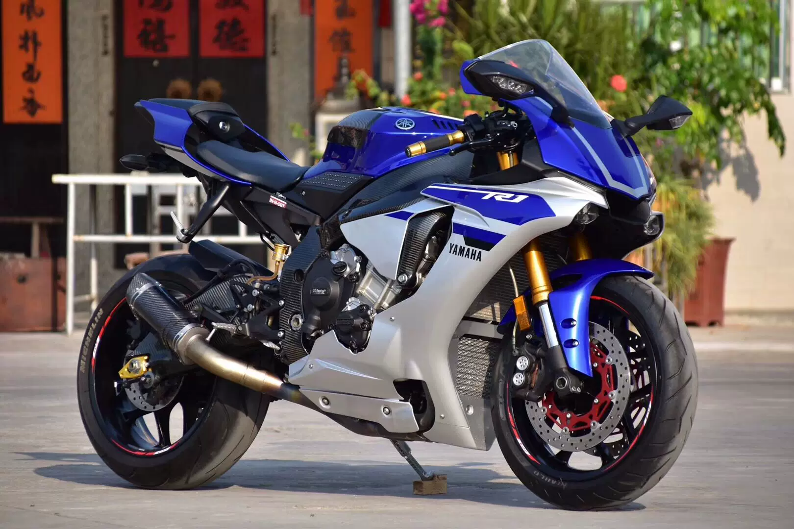Подержанный импортированный мотоцикл Yamaha R1R6 спортивная машина дорожный 400cc мотоцикл тяжёлый локомотив Маленький ниндзя четырехцилиндровый