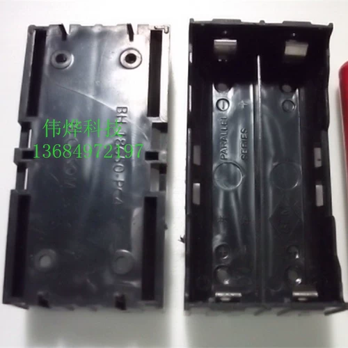 18650 Два батареи 18650 Двойные батареи, вставлены. Параллельная серия 3,7 В 7,4 В