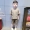 Mùa hè 2018 mới cho bé trai Hàn Quốc tay áo ngắn hai dây cho bé bộ đồ bé nhỏ quần áo 1235 tuổi thủy triều