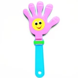 Небольшая ладонь, похлопанная пластиковой пощечиной, ладонью, ладони и аплодисментами концертных реквизитов, ежегодная сторона собрания