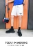 Giải mã bị lỗi 2020 hè mới sinh viên trẻ Hồng Kông phong cách quần lửng 5 điểm quần nhanh khô quần sành điệu quần short nam - Quần short