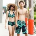 Thời trang bikini 2018 lãng mạn của cặp đôi đồ bơi nữ cảm giác ngực nhỏ che bụng là áo tắm mỏng mùa xuân nóng bỏng của Hàn Quốc - Vài đồ bơi