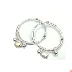 S990 New Kitty màu tách vòng đeo tay em bé Vòng tay bạc nguyên chất Mới hàng trăm ngày Hello Kitty Lantern Bracelet - Vòng đeo tay Cuff