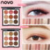 Trang điểm chính hãng NOVO 5168 Princess Rhapsody 9 Color Eyeshadow Palette Kết hợp Pearl Light Color Bean Paste - Bóng mắt phấn mắt apieu Bóng mắt