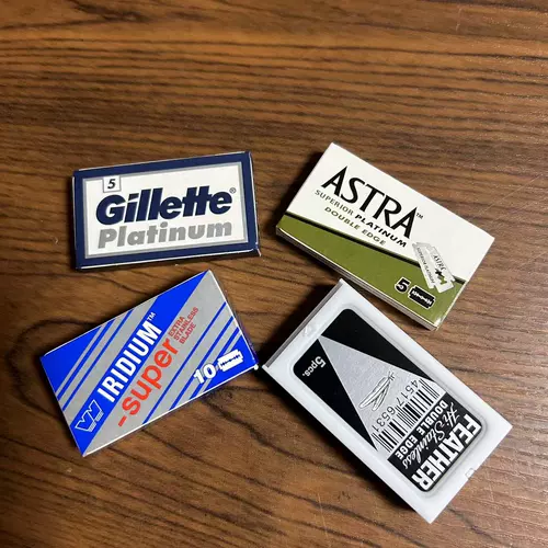 Старомодная двусторонная безопасная бритва, мужское лезвие, самолет