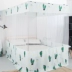 Hộ gia đình giường rèm muỗi net thoáng khí đôi tầng đứng windproof màn bụi giường đầu 幔 1.5 m 1.8 m