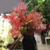 Đám cưới sương mù mô phỏng hoa cưới với hoa dài cắm hoa trang trí cửa sổ chụp ảnh cưới đạo cụ hạ cánh hoa giả - Hoa nhân tạo / Cây / Trái cây