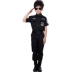 Dịch vụ cảnh sát đặc biệt quần áo trẻ em đồ chơi súng lục cậu bé đặt món quà sinh nhật cậu bé cảnh sát quần áo mùa hè phụ nữ tay ngắn đồ chơi thông minh cho bé 1 tuổi Súng đồ chơi trẻ em
