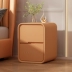 Ánh sáng sang trọng mini căn hộ nhỏ bàn cạnh giường ngủ bằng gỗ nguyên khối đơn giản hiện đại sàn siêu hẹp phong cách phòng ngủ trẻ em tủ khóa tủ quần áo vải Buồng