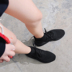 2018 Hàn Quốc phiên bản của vòng mới dây đeo đầu dày nền tảng vớ xốp thở cao để giúp lưới giày phụ nữ mùa hè thể thao giày chạy Giày cao gót