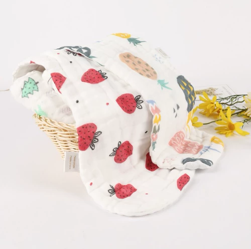 Хлопковая марлевая детская пеленка для новорожденных