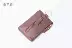 Túi da nữ đa chức năng túi sáng tạo nhà Hàn Quốc mini dễ thương gói chìa khóa nhỏ gói thẻ tươi hai trong một - Trường hợp chính