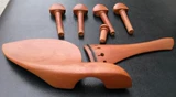 Аксессуары для скрипки Полный набор струйных струйных строковых ручек оси фортепиано, линейный досок, щеки виолончели, щеки и щеки