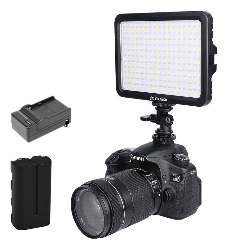 yelangu狼王摄影灯led补光灯单反相机拍照灯小型摄像灯常亮灯