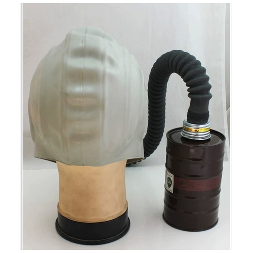 Противогаз, резиновая маска