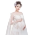 Photo Studio Mang thai Bà mẹ Nghệ thuật Chụp ảnh Ảnh Chủ đề Quần áo Thẩm mỹ Phong cách Hàn Quốc Ren Wedding Dress