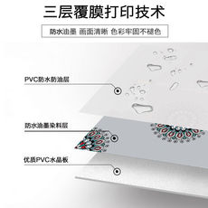 Коврики Журнальный столик 网红ins印花桌垫茶几桌布pvc中国风防水防油防烫软玻璃家用餐桌垫