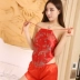 Nữ tạp dề dành cho người lớn sexy tạp dề đồ ngủ phù hợp với tâm trạng quần áo người rồng và phoenix mận túi màu đỏ hot cung điện Bellyband