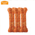 Mai Fudi Bộ sưu tập mới Bone 3 Pack Carrot Leather Dog Molar Stick Clean Răng Cắn vào Chó con Đồ ăn vặt - Đồ ăn vặt cho chó thức ăn cho chó phốc sóc Đồ ăn vặt cho chó