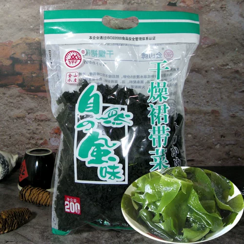 Сухой юбки 200 г домашний корейский тонкий уплотнение сухое груз шелковое шелковое шелковое шелковое корейское суп -суп. Материал холодный морской гриб