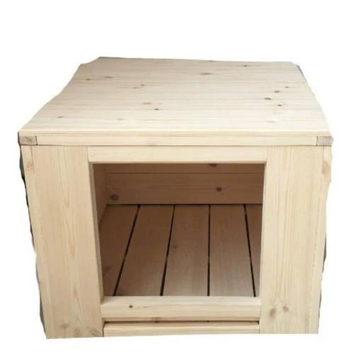 Фабрика прямая продажа сплошной деревянной комнаты коробка для собачья гнездо кот гнездо квалочный дом сосна домашняя собака дом кошка четыре сезона универсаль