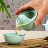 Японский чайный сервиз, комплект, заварочный чайник, глина, японская чашка