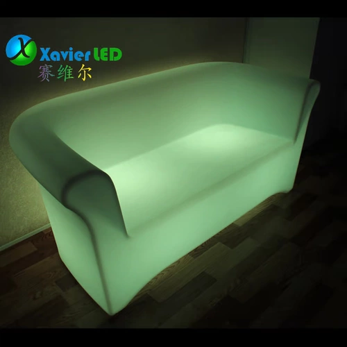 Прямая продажа светодиодного света -эмитационного двойного диван