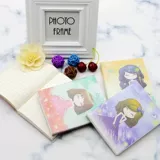 Милая свежая книга, блокнот, переносной ноутбук для школьников