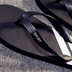 Mùa hè mới flip flops người đàn ông giản dị của bãi biển giày không trượt cá tính dép phẳng và dép thời trang giày dép lining Dép