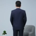 Chunky trung niên nam phiên bản cao cấp lỏng lẻo ba khóa phù hợp với chuyên nghiệp kinh doanh bình thường tiệc đầm áo nam đẹp Suit phù hợp