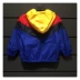 Quần áo trẻ em Converse Converse 19 mùa thu trai mới dệt dây kéo áo khoác trùm đầu 932150-001 - Áo khoác
