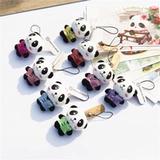 Плюшевая подвеска, кукла, ключница, плюшевое украшение на сумку, игрушка подходит для мужчин и женщин, панда, подарок на день рождения