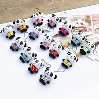 Плюшевая подвеска, кукла, ключница, плюшевое украшение на сумку, игрушка подходит для мужчин и женщин, панда, подарок на день рождения