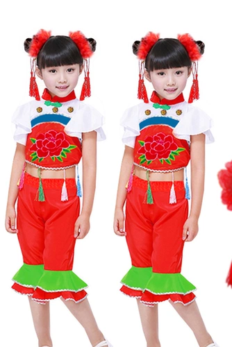 Детский чай Цимень Хун Ча, костюм для раннего возраста, хваталка, этническая китайская праздничнная кукла