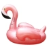 Flamingo lớn dành cho người lớn gắn dày trẻ em nước inflatable hàng nổi kỳ lân nổi giường bơi vòng ghế