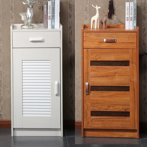 Одноудерное обувное шкаф с узким высоким высоким шкафом для обуви Узкая дверь 30 см мини -высокооборот узкого шва с мультислойным маленьким маленьким маленьким маленьким маленьким