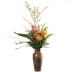 Hoa chậu hoa gốm phong cách Trung Quốc trong nhà cắm hoa Trung Quốc hoa chai hoa Jianshan cắm hoa công cụ đơn giản - Vase / Bồn hoa & Kệ chậu hoa treo ban công Vase / Bồn hoa & Kệ