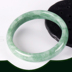 Hạt giống ngọc lục bảo Brazil tự nhiên Yang Green Chalcedony Bracelet Green Agate Jade Bracelet Wild Fashion Chứng nhận - Vòng đeo tay Cuff thạch anh tóc đen Vòng đeo tay Cuff