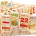 1000 miếng gỗ domino tốt đồ chơi trẻ em khối câu đố kỹ thuật số tiếng Anh đồ chơi trẻ em bán chạy nhất Khối xây dựng