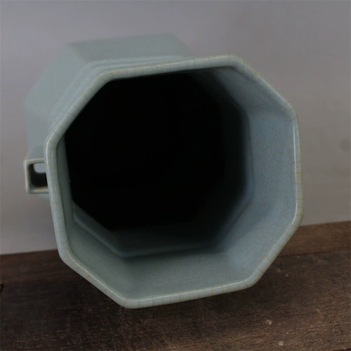 Песня ru kiln tianqing glaze тонкая шина открытая бутылка для ушей антикварные ветераны фарфоровые антикварные фарфоровые украшения