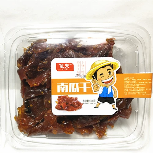 Jiangxi Specialty EVF тыква высушенные 300 грамм пряных тыквенных закусок бесплатно доставка Shangrao Специальные продукты