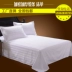 Cotton sheets khách sạn bộ đồ giường khách sạn bán buôn cotton trắng dày tấm ga trải giường bộ đồ giường vải tấm trải giường Khăn trải giường