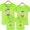 Pig Pecs mùa hè cha mẹ-con áo thun ngắn tay gia đình nhà ba hoặc bốn mùa xuân mẹ và trẻ em bông - Trang phục dành cho cha mẹ và con
