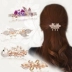 Top clip nhỏ rhinestone kẹp tóc mùa xuân clip cung Hàn Quốc hoang dã nữ thẻ tóc bắt clip trang sức đầu