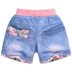 Cô gái denim quần short 8 nguyên cạnh 9 lớn trẻ em 10 tuổi cô gái 13 nóng quần 2018 mùa hè quần áo 5 mới 7 trẻ em quần Quần jean