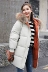 Chống mùa xuống bông đệm phụ nữ phần dài 2018 mùa đông mới Hàn Quốc phiên bản của cổ áo lông thú lớn dày bông áo khoác bông áo khoác thủy triều Bông