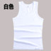 Mùa hè vest nam bông mỏng- loại đáy thể thao rào cản chặt chẽ- phù hợp áo nỉ tinh khiết trắng thanh niên Hàn Quốc phiên bản của thủy triều Áo vest cotton
