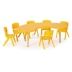 Bàn học mẫu giáo và bộ ghế có thể nâng bàn đồ chơi trẻ em bảng lửa bàn ăn trẻ em học tập bàn học sinh - Phòng trẻ em / Bàn ghế Phòng trẻ em / Bàn ghế