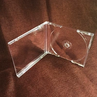 Прозрачная стандартная одноцелевая коробка для хранения дисков CD-R