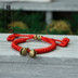 Baby Baby Baby Tránh ác Tiger Vòng đeo tay Chuông Chuông Handmade Red Rope Evil Vòng đeo tay Vòng tay Quà tặng - Vòng chân vòng đeo chân Vòng chân